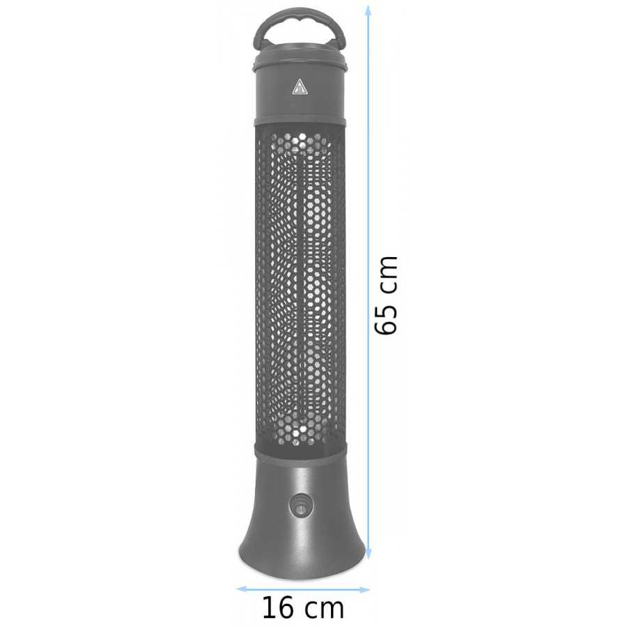Low noise electric heater