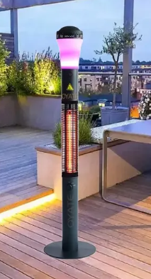 Fast heating space heater